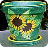 Sunflower Fantasy-8" w/saucer